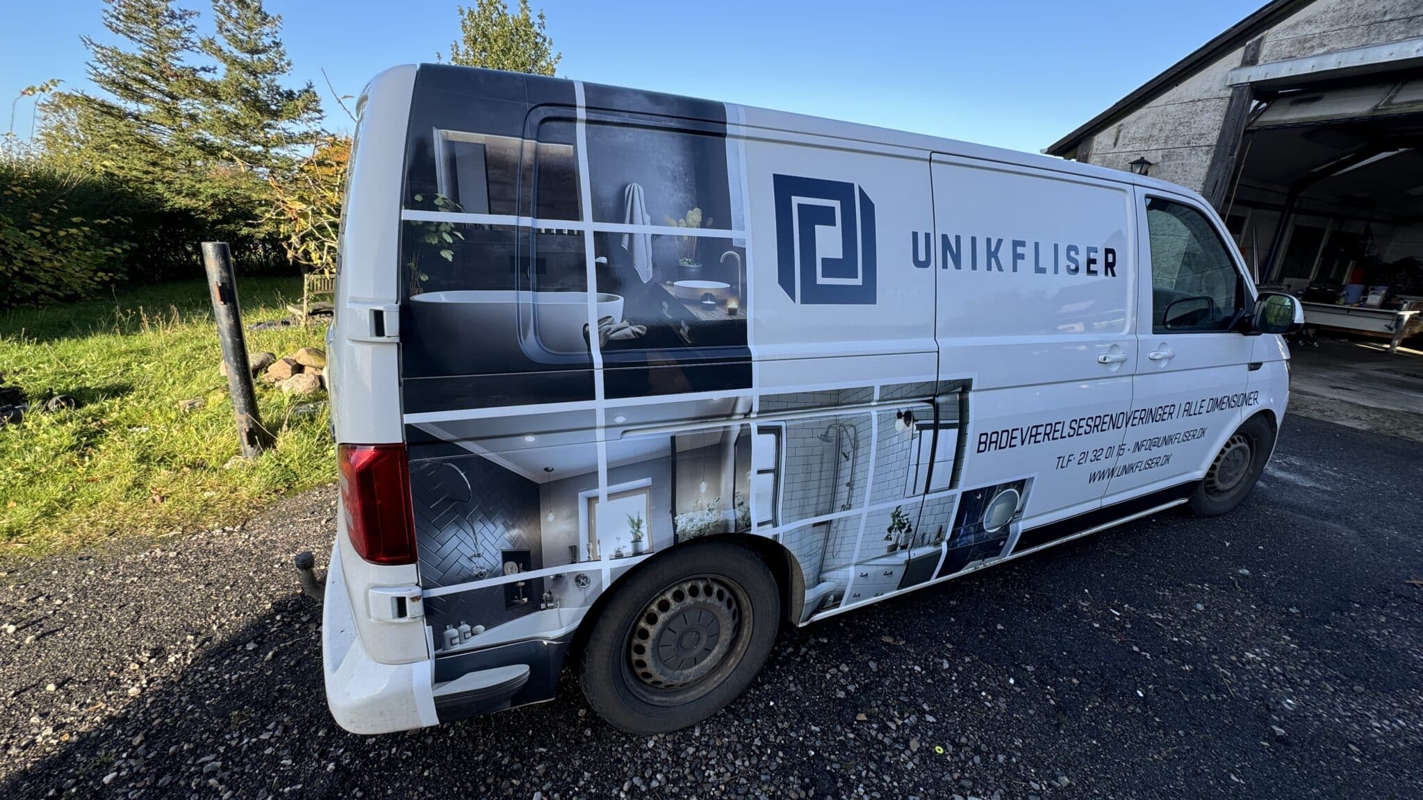 Grafisk design omsat til bildekorering